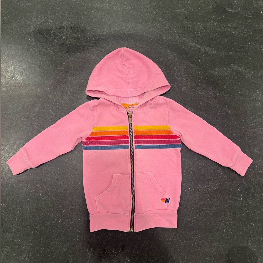 Aviator Nation Kids Pink Sweatshirt